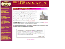 Tablet Screenshot of ldsendowment.org